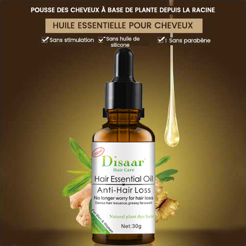 Huile Revitalisante pour la Pousse des Cheveux